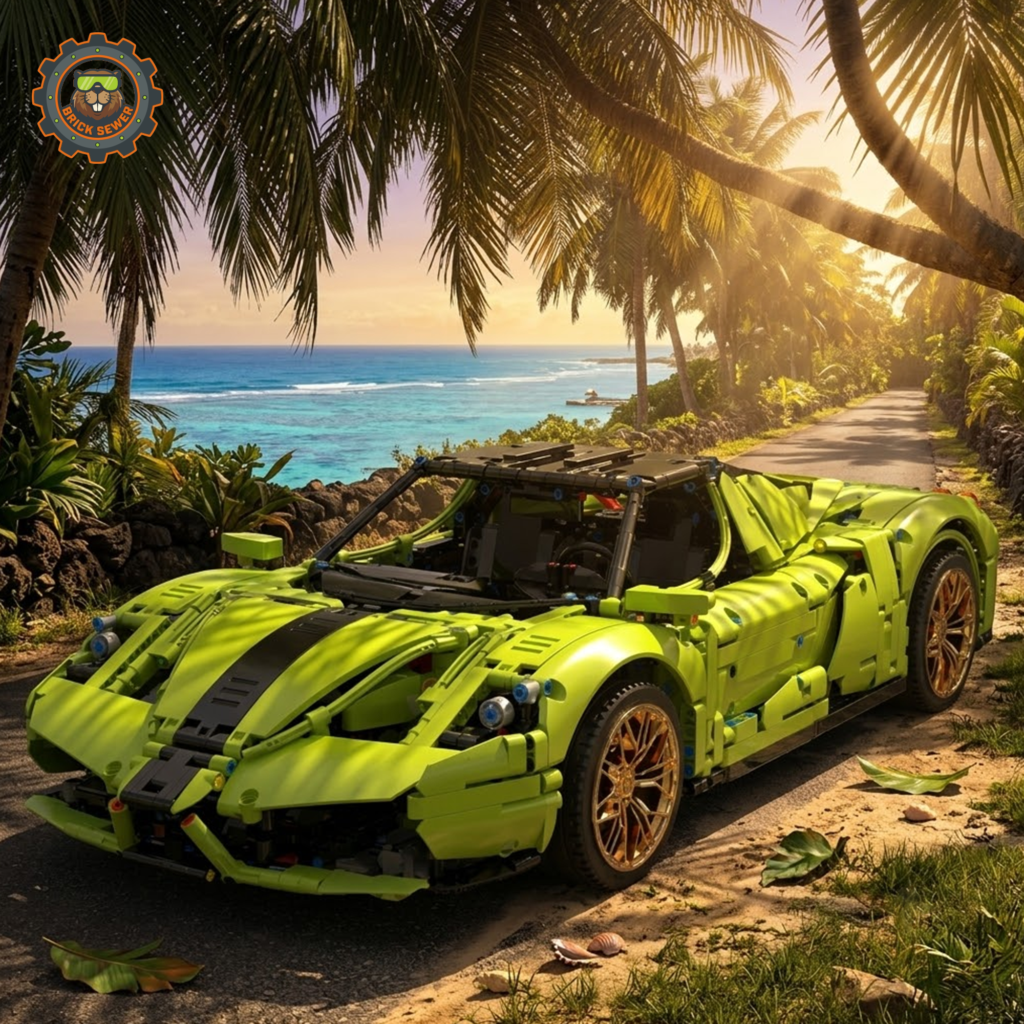 Mould King Nzo Supercar 13074MK