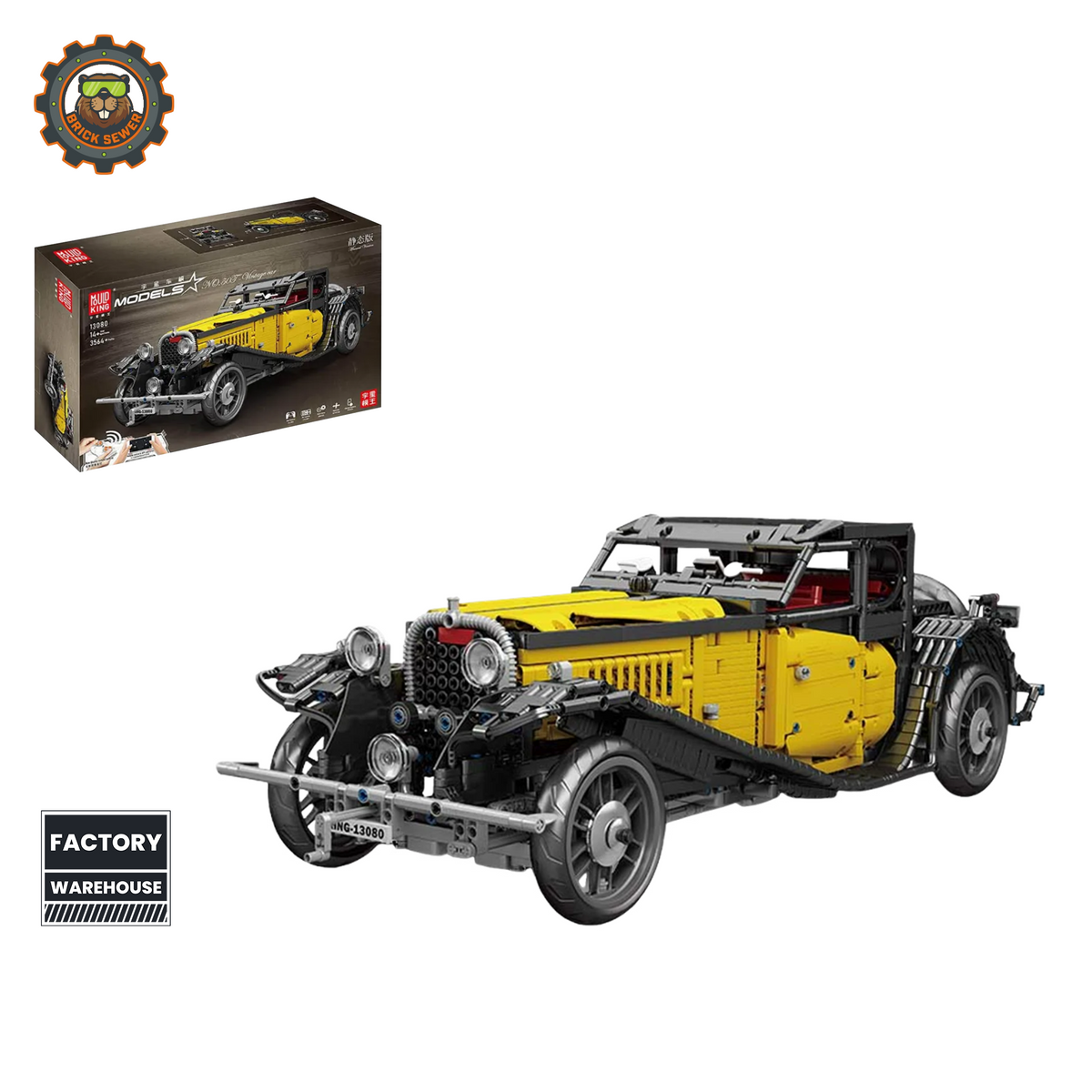 Mould King Vintage Touring Car 13080SMK
