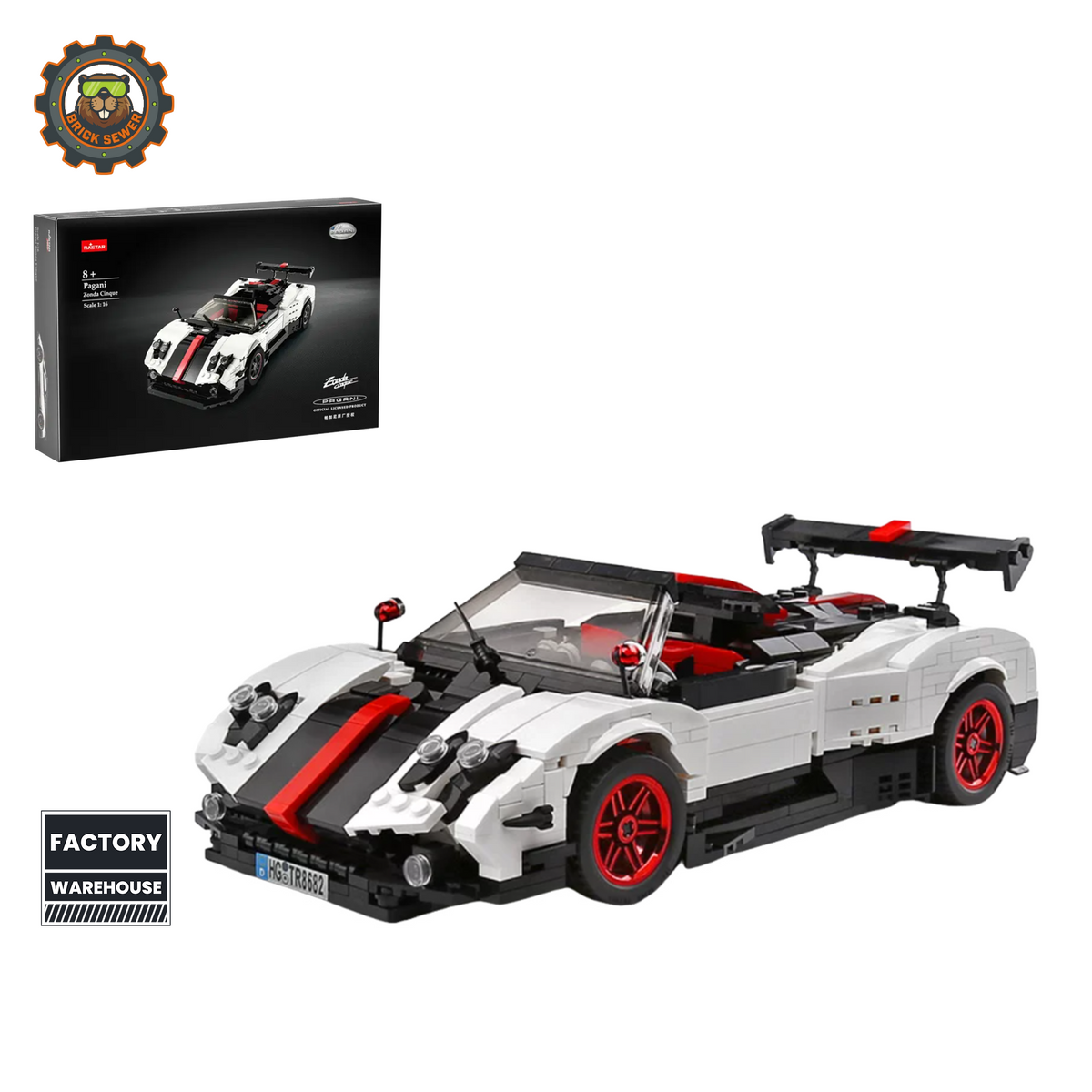 Mould King Pagani Racing Car 13105MK