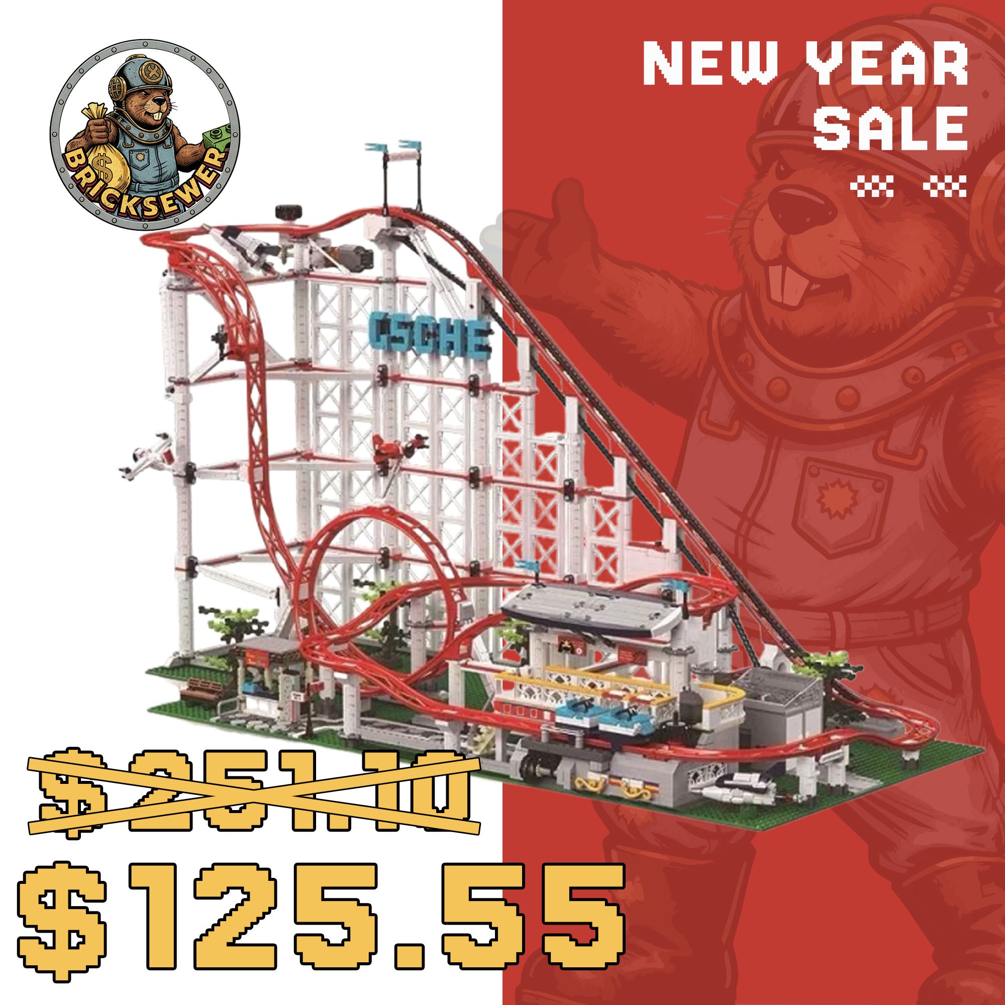 Mould King 13203 Scania Semi-Truck Model Building Set | 2,060 Pcs