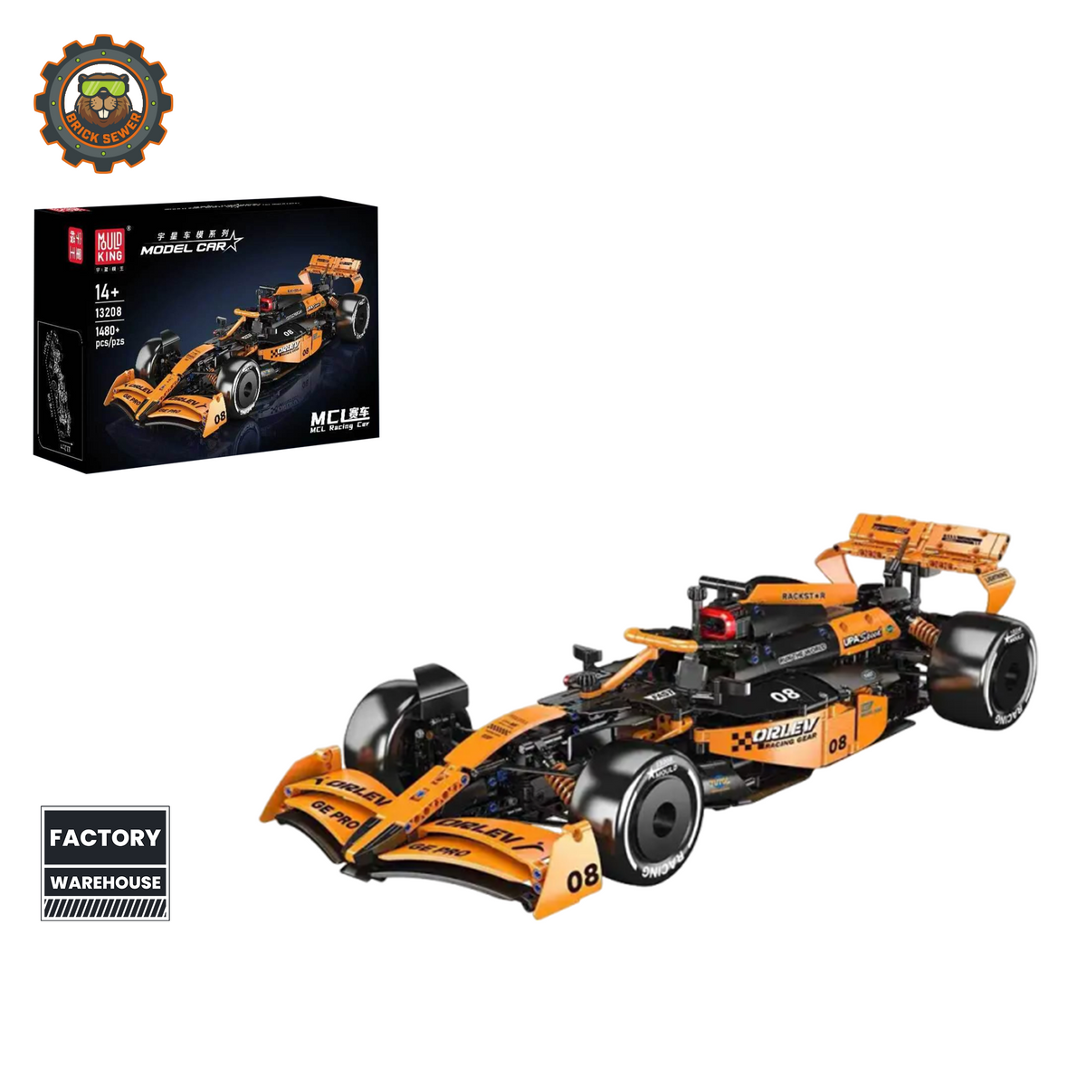 Mould King MCL Formula Racing Car 13208MK