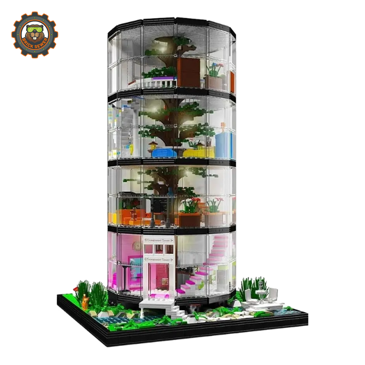 Mould King Transparent Tower 16013MK