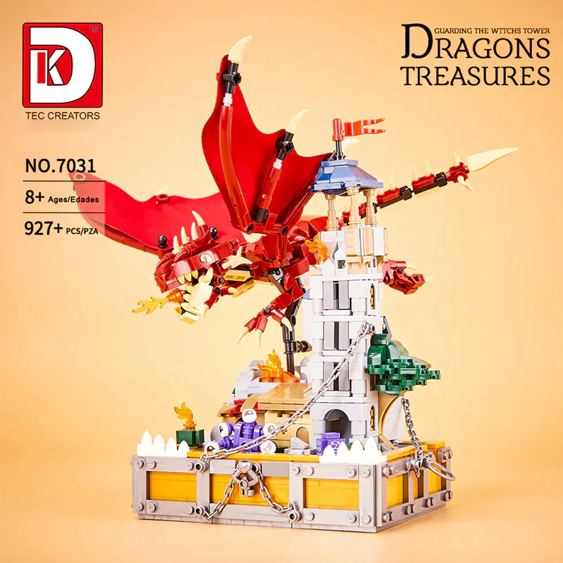 DK 7031 Dragon and Treasure: Guarding the Witch Tower Movie & Game