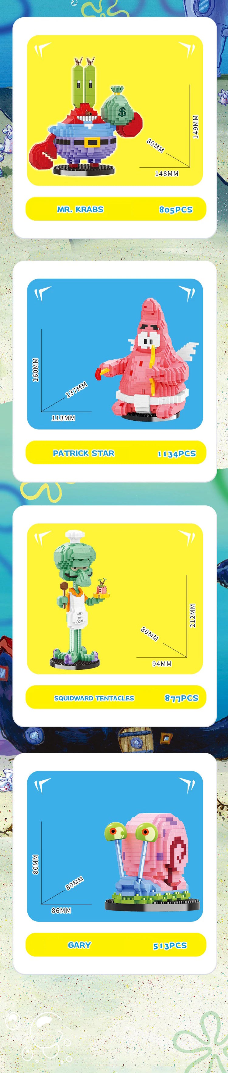 [Mini Micro Bricks] Balody SpongeBob SquarePants Movie