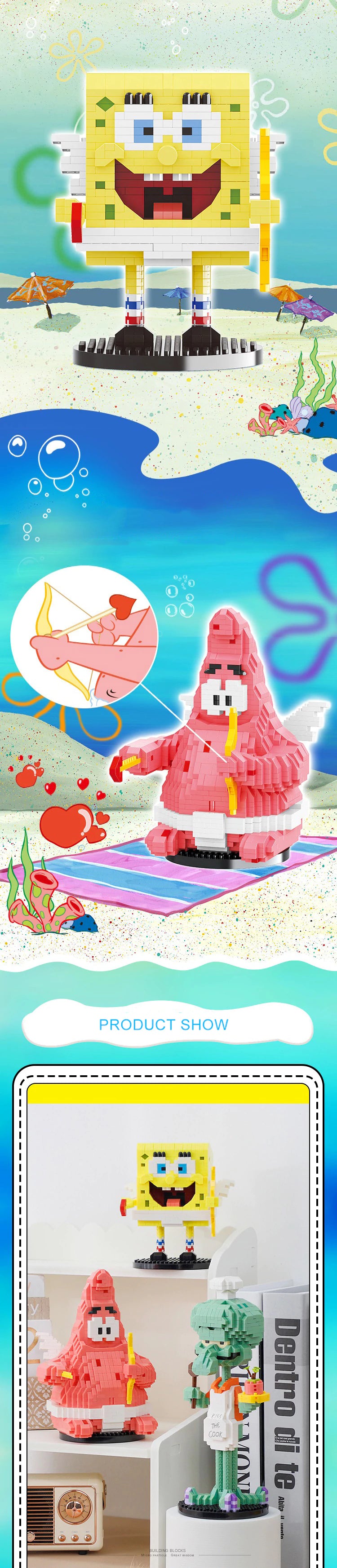 [Mini Micro Bricks] Balody SpongeBob SquarePants Movie