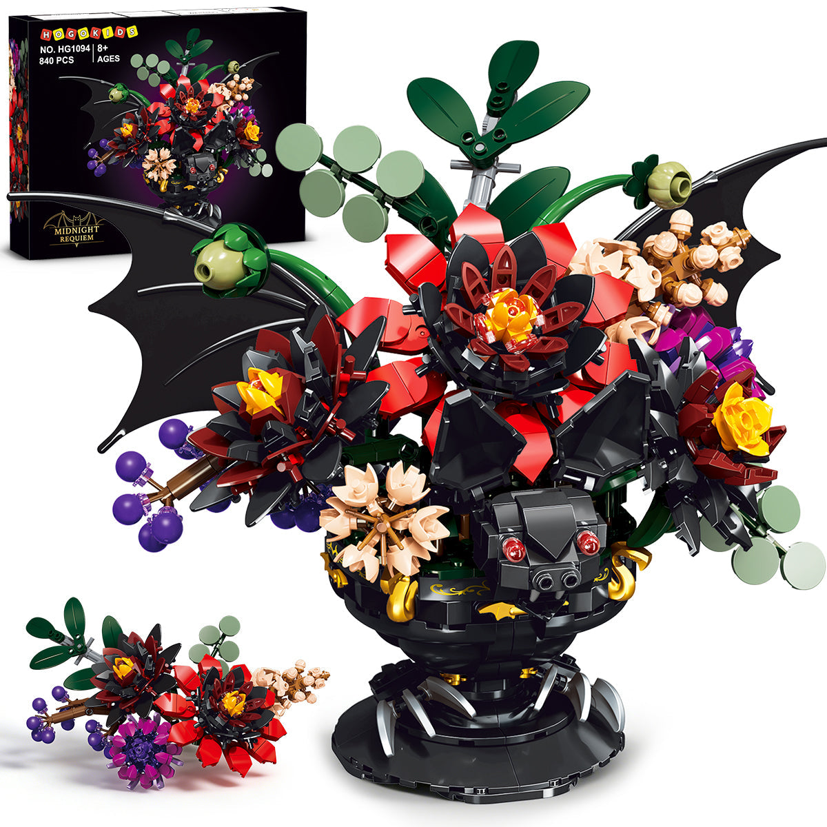 INSOON Gothic Blooming Bat Flower Building Set HG1094