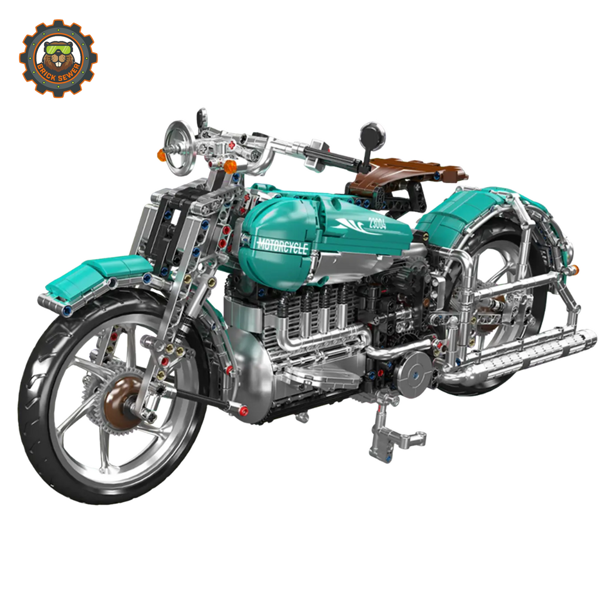 Mould King American Cruiser Motorcycle Building Block Set 23004MK