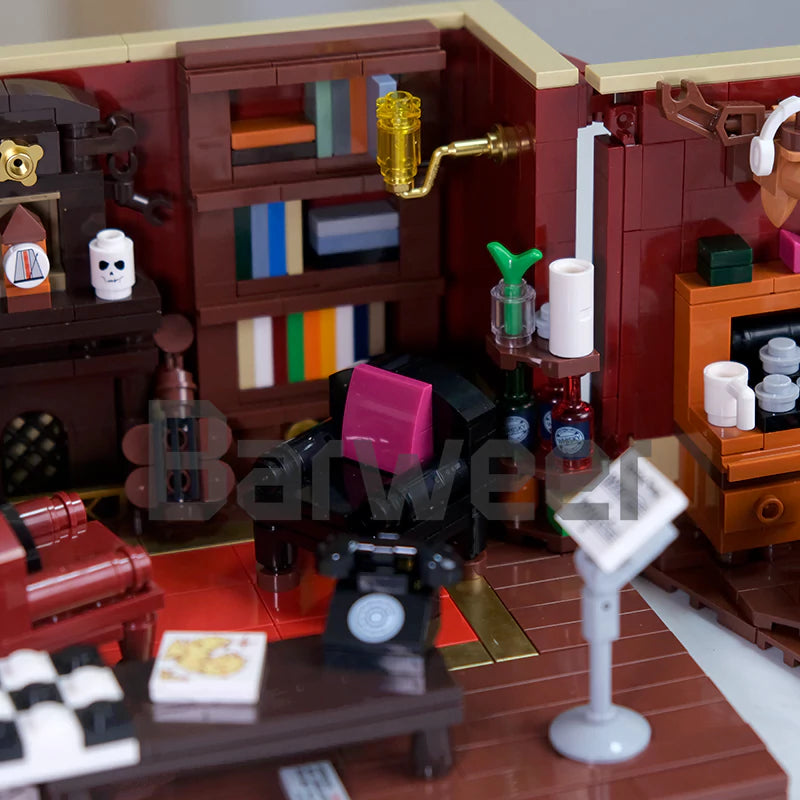 Pantasy 86218 Sherlock Holmes Apartment 221B Movie & Game