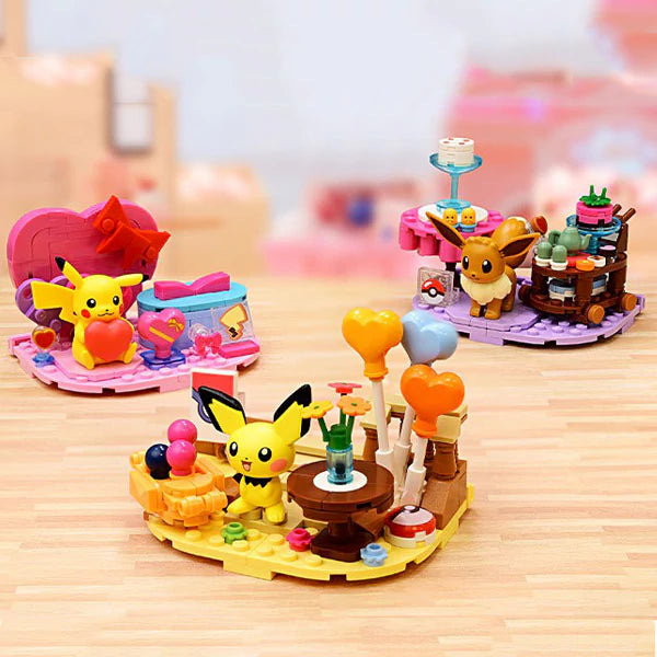 Keeppley Pokemon Home Beach Party Theme Movie & Game