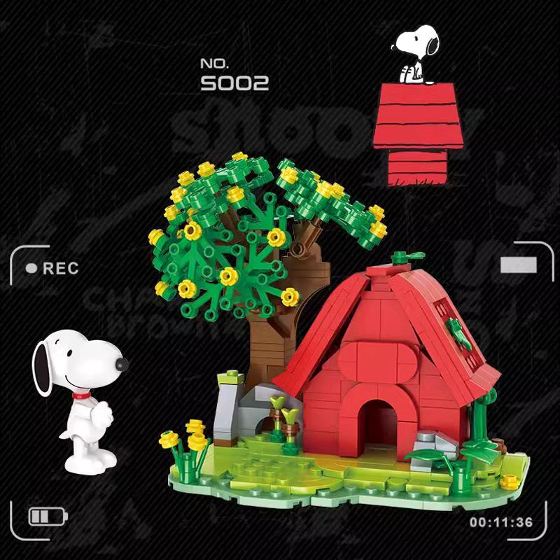 CACO S002 Peanuts Snoopy Red House Movie