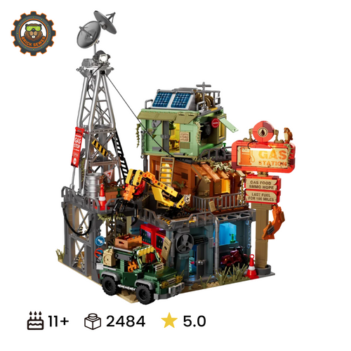 IAMBRICK Doomsday Gas Station 30901