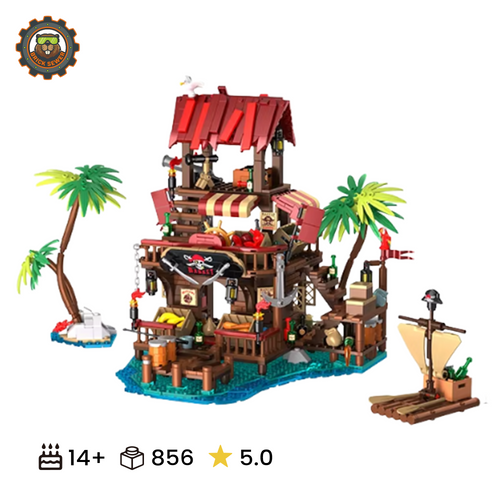 IAMBRICK Pirate’s Bay Market 31111