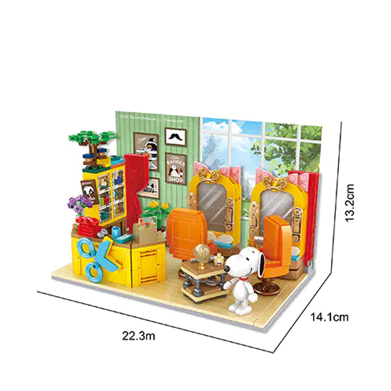 CACO Snoopy Background Painting Small Scene Movie