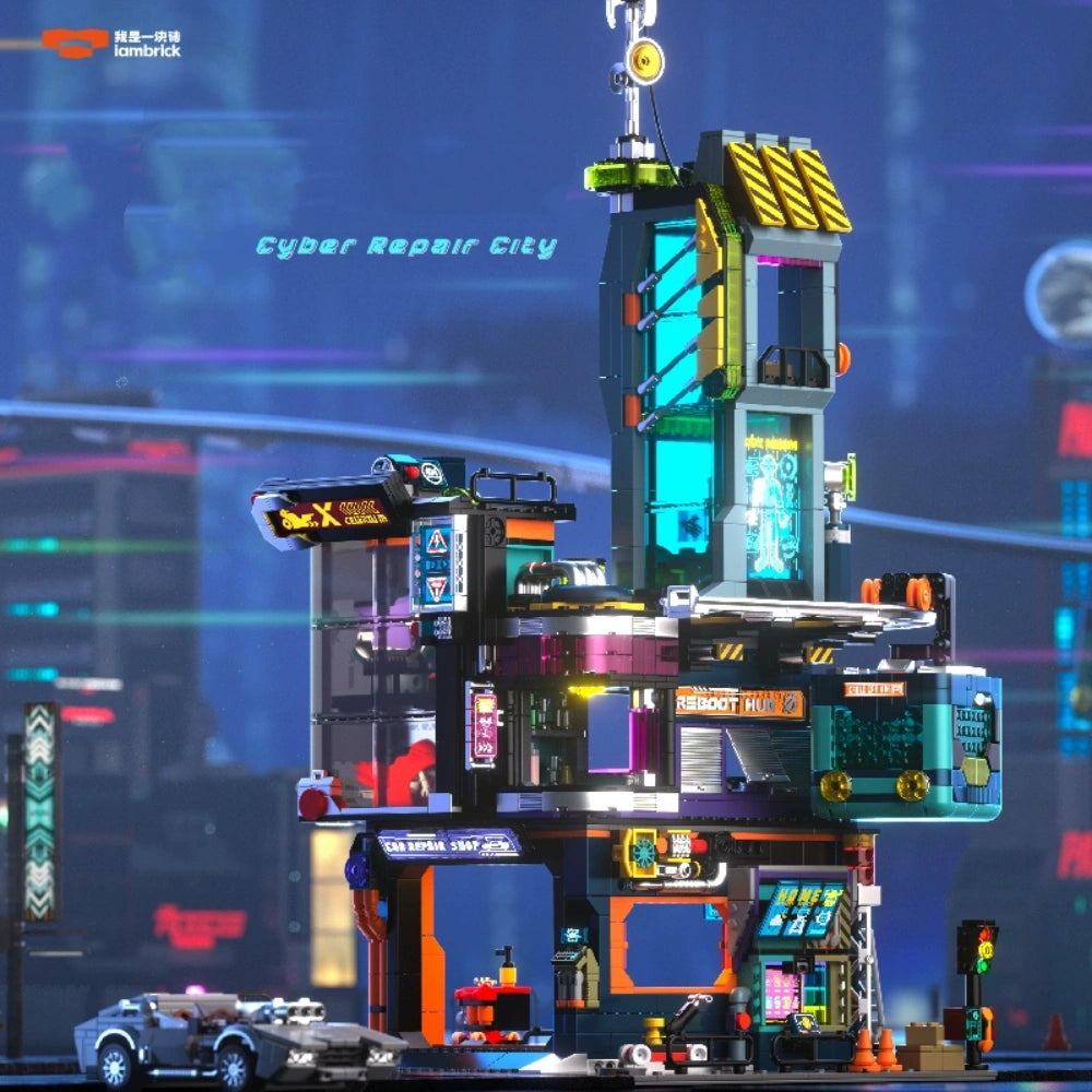 Iambrick 40104 Cyber Repair City Modular Buildings