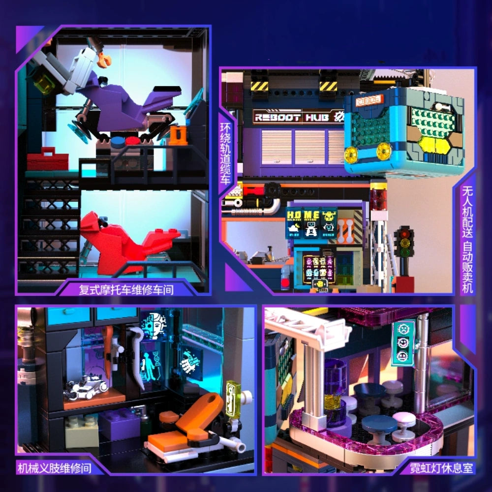 Iambrick 40104 Cyber Repair City Modular Buildings