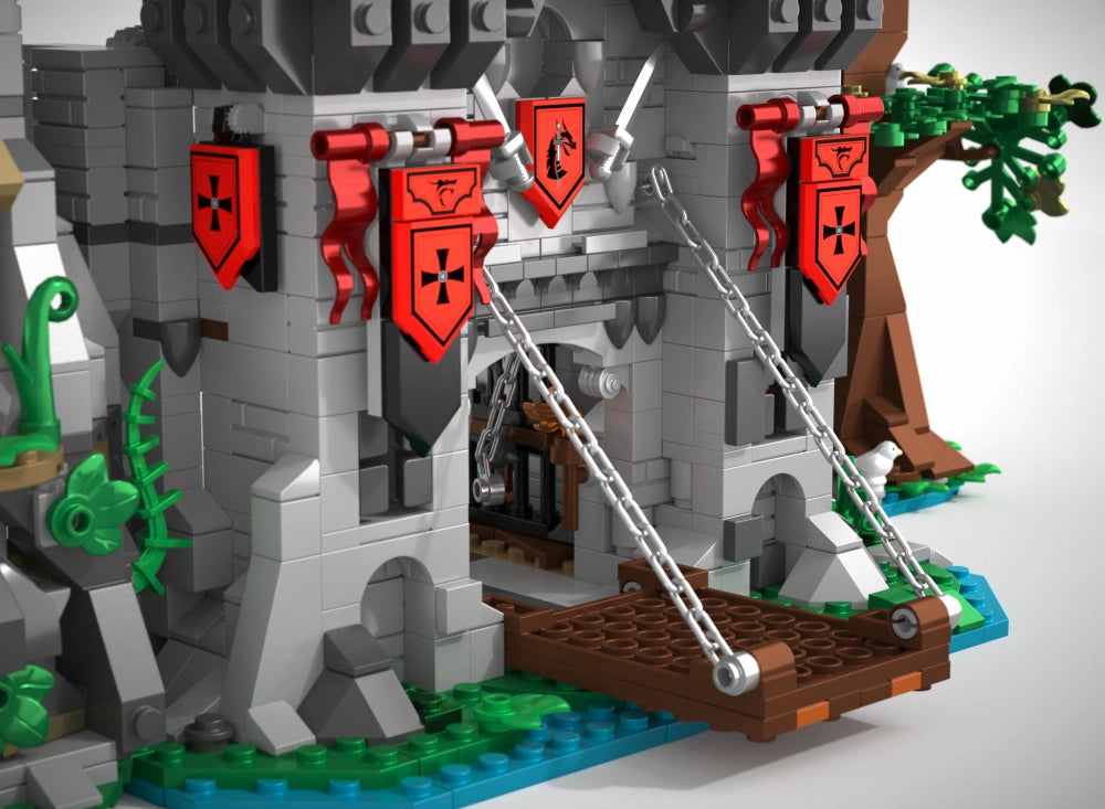 Iambrick 40210 Holy Spirit Knight's Fortress Modular Buildings