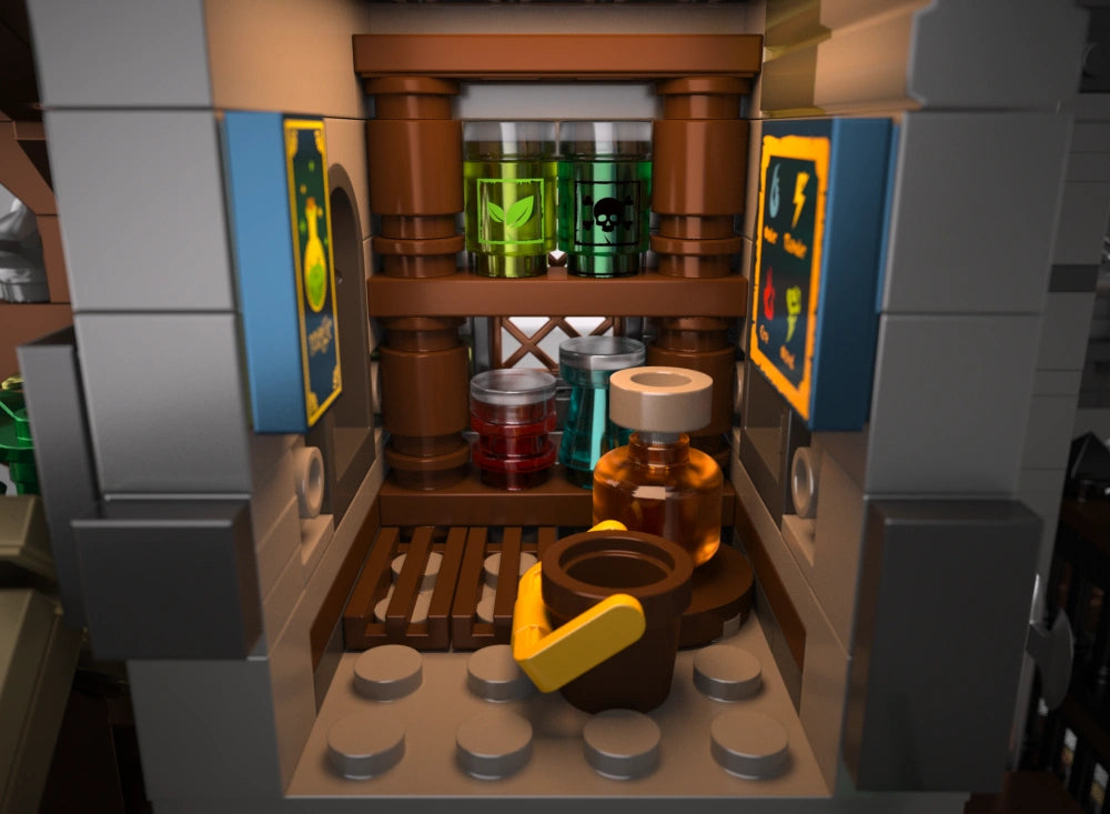 Iambrick 40210 Holy Spirit Knight's Fortress Modular Buildings