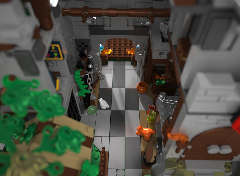 Iambrick 40210 Holy Spirit Knight's Fortress Modular Buildings