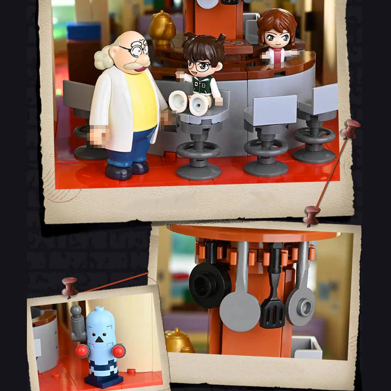 Keeppley K20712 Detective Conan Agasa Hiroshi's Home Movie