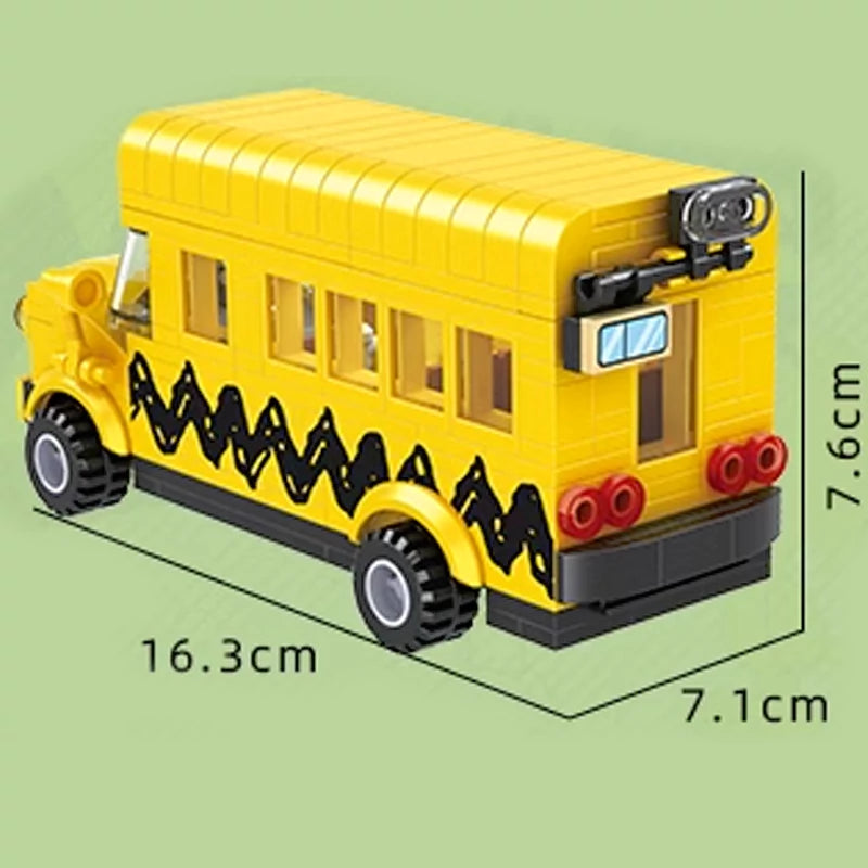 CACO S017 Snoopy School Bus Movie