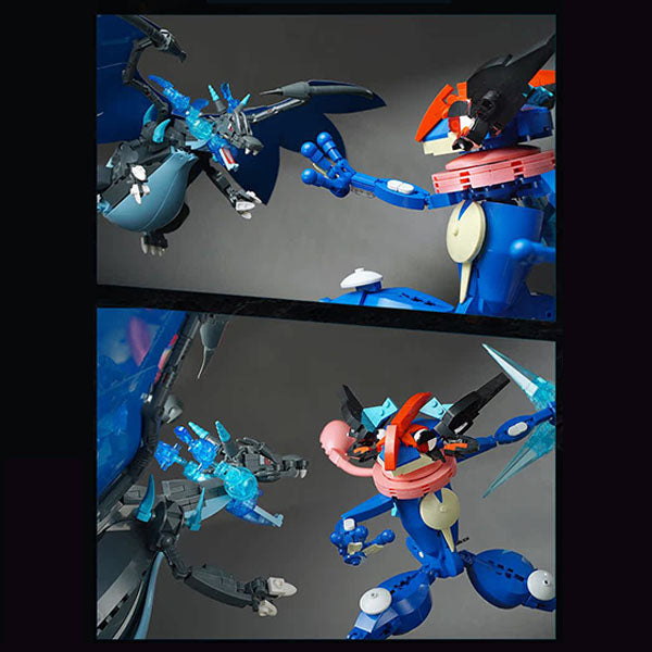 Keeppley Greninja Charizardite X Pokemon Movie