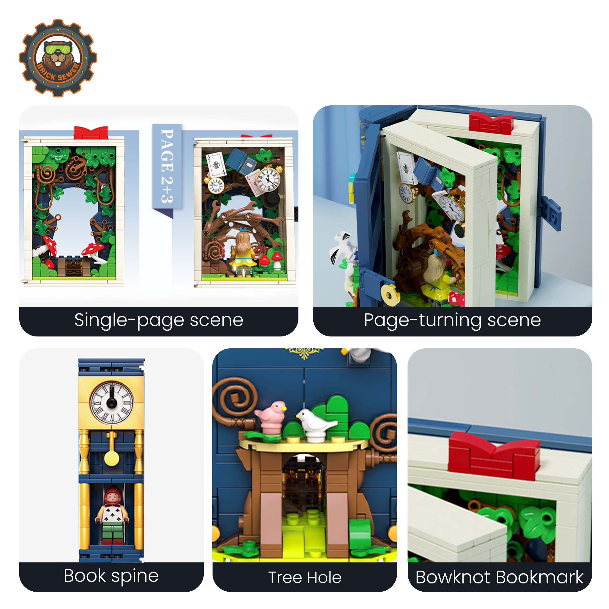 Fairytale Pop-Up Book – Escaping Alice