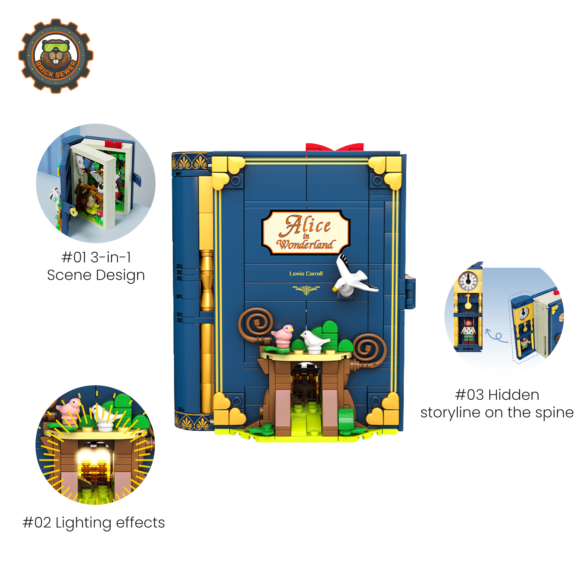 Fairytale Pop-Up Book – Escaping Alice