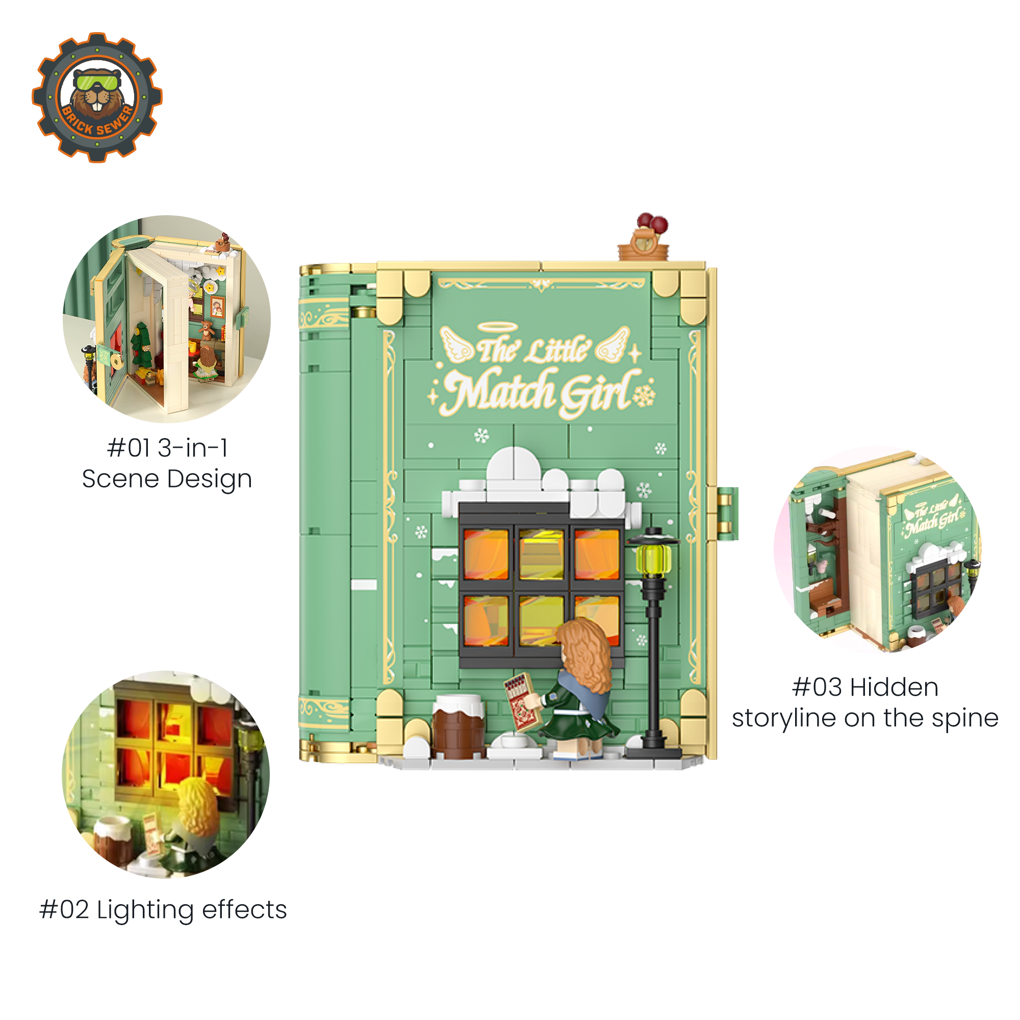 Fairytale Pop-Up Book – Wishing Matchstick