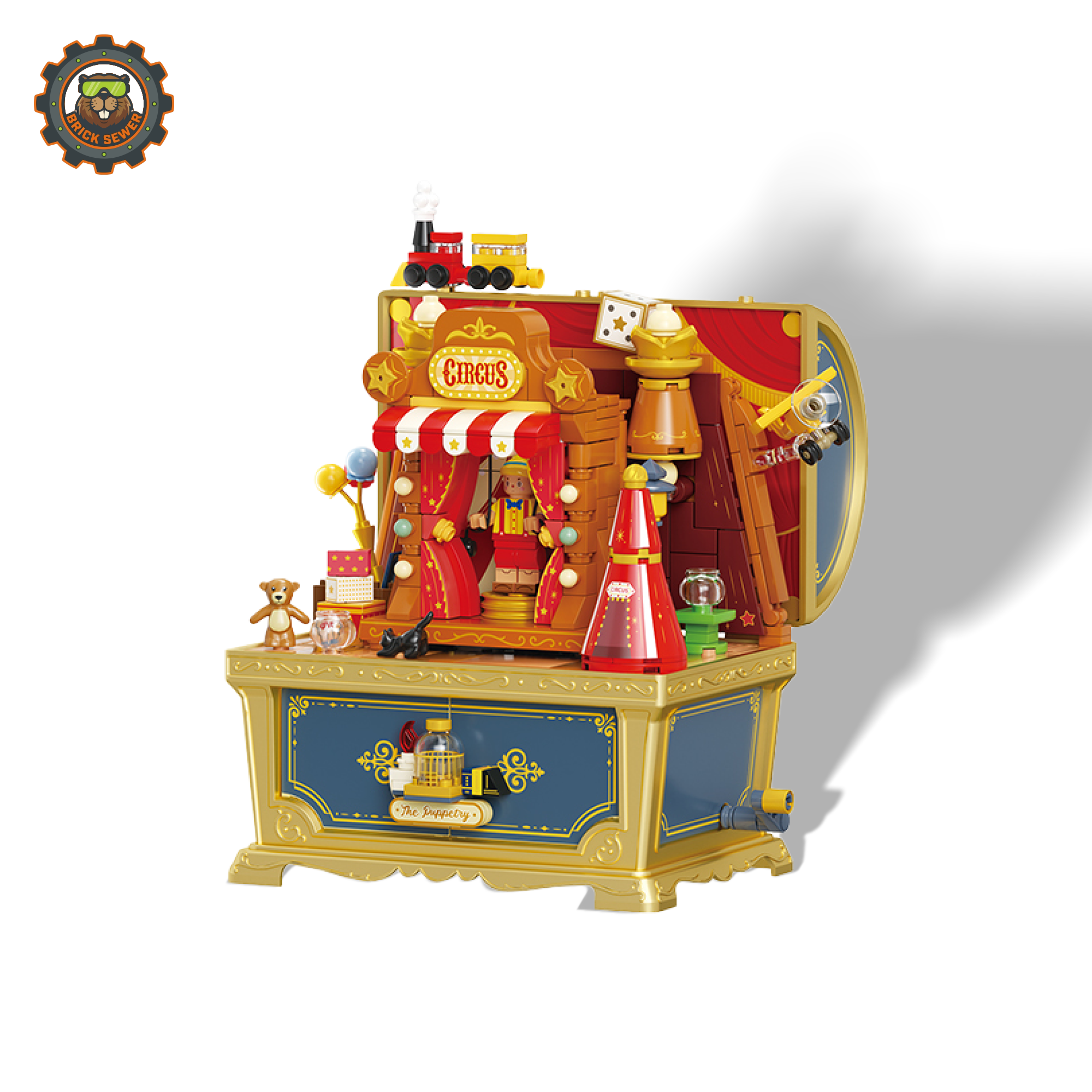 Pinocchio Music Box – Puppet Theater Collectible from Fairytale Series