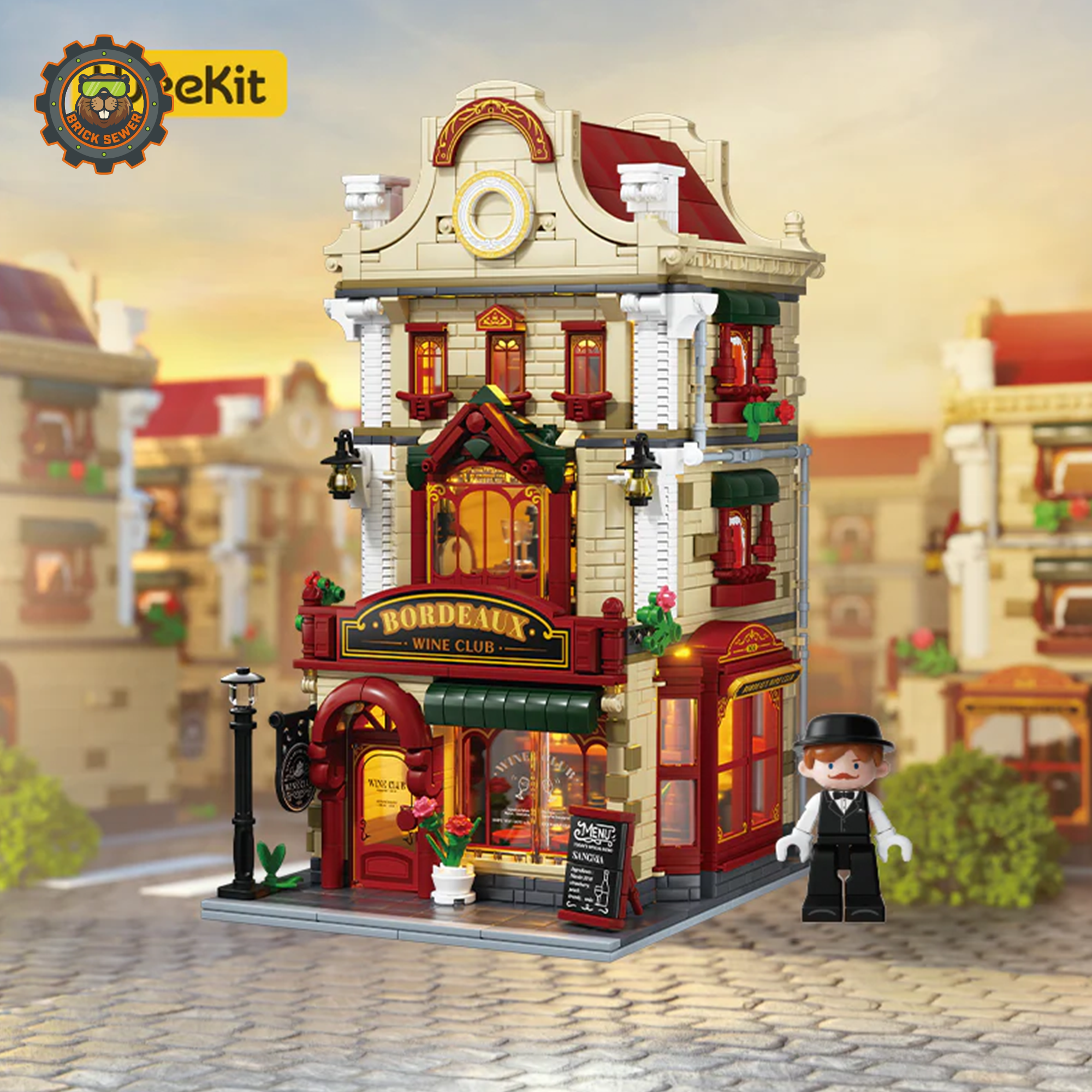 Town Series – Bordeaux Wine House