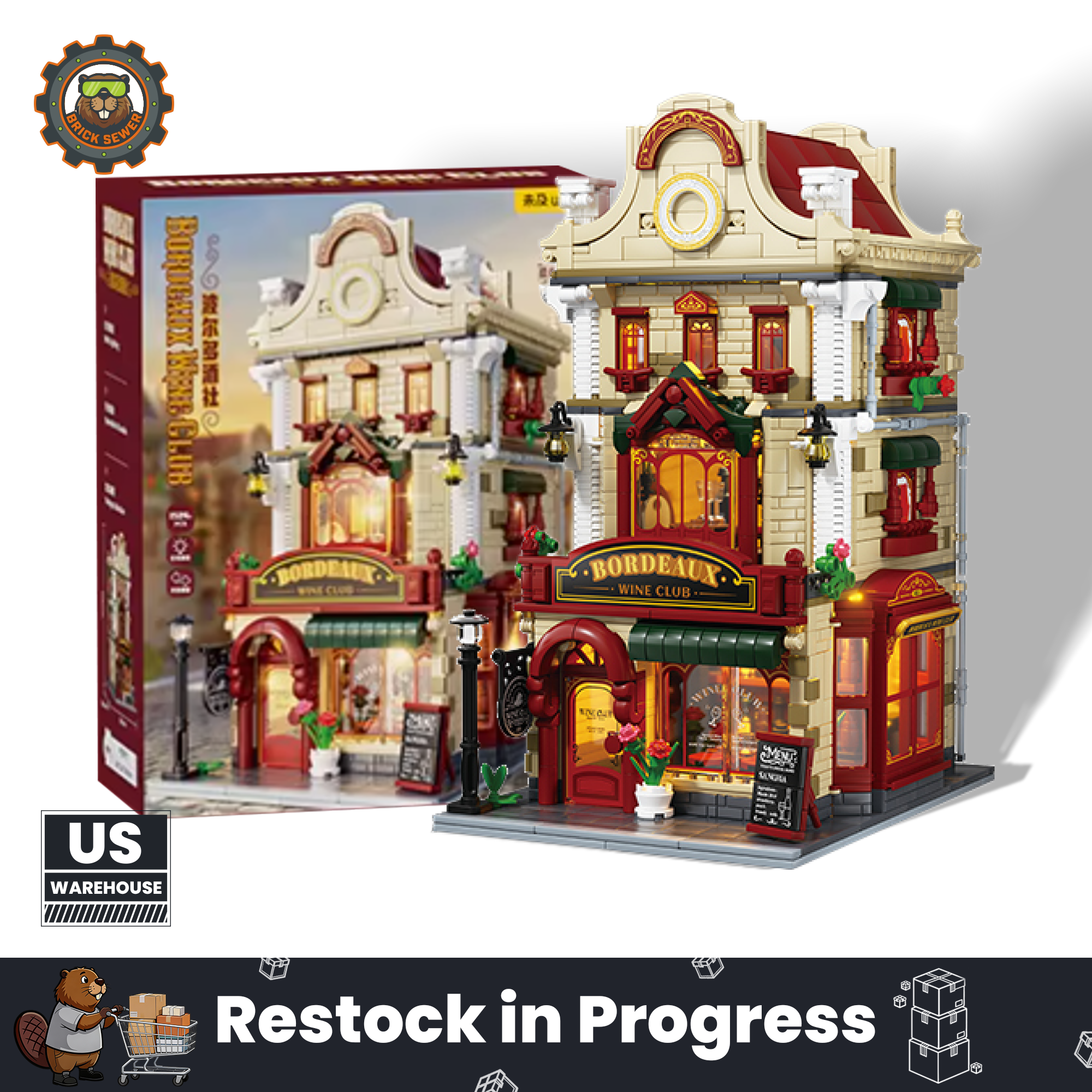 Bordeaux Wine House 1520pcs