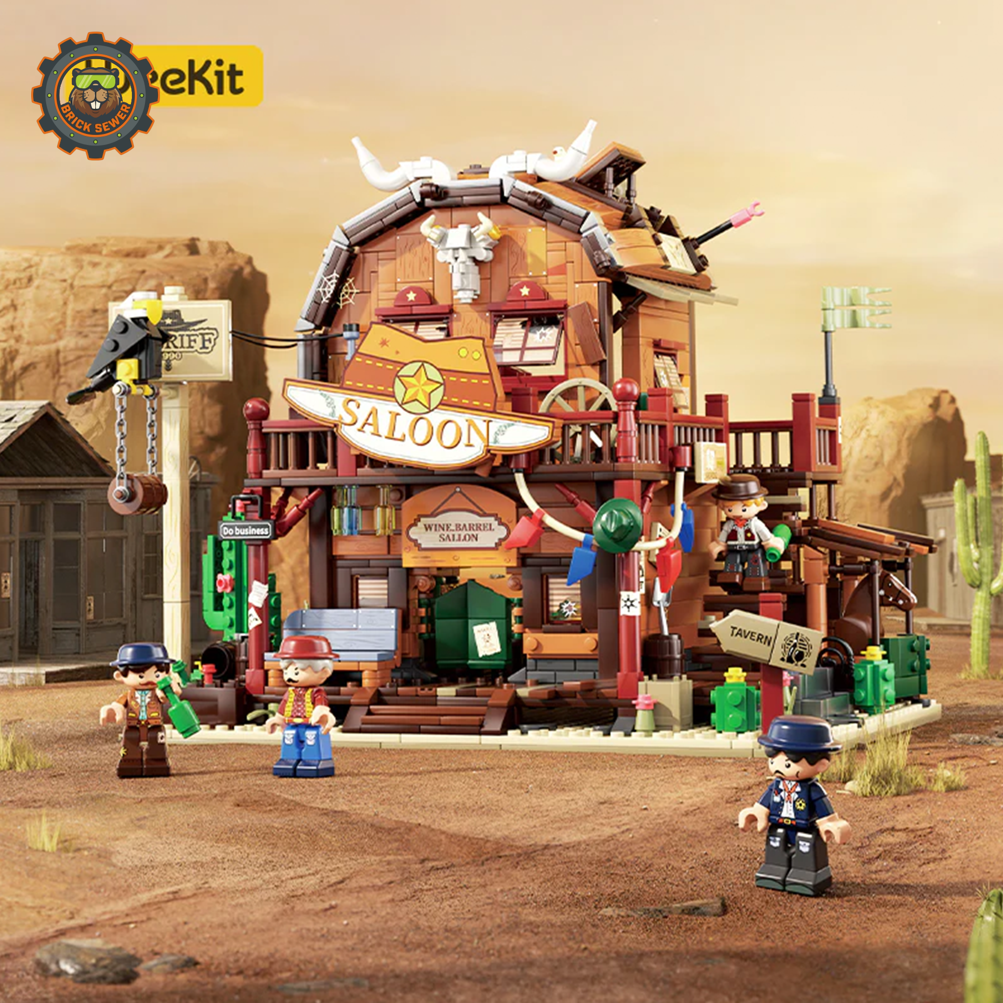 Town Series – Wild West Saloon
