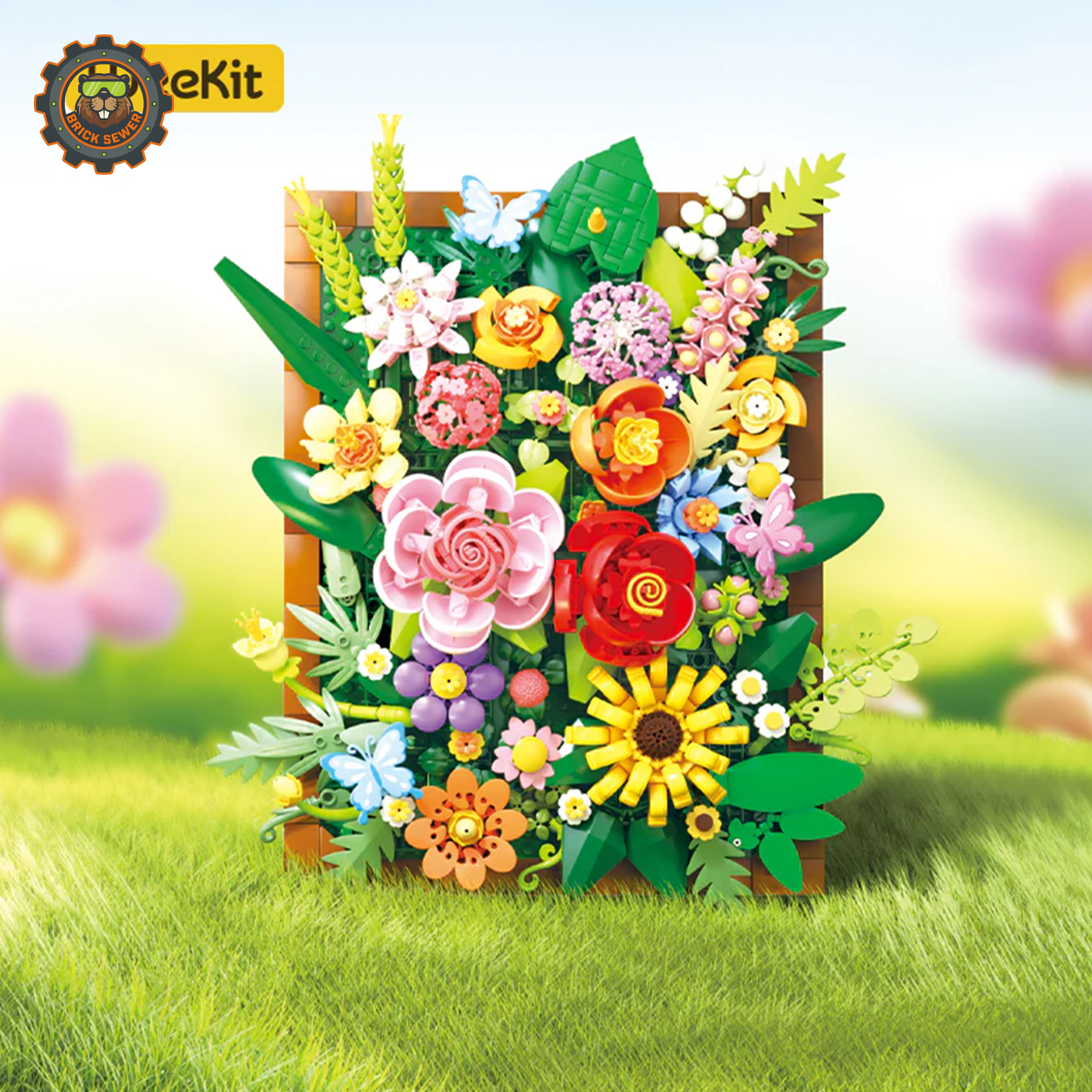 Blooming Elegance – Floral Wall Art Frame