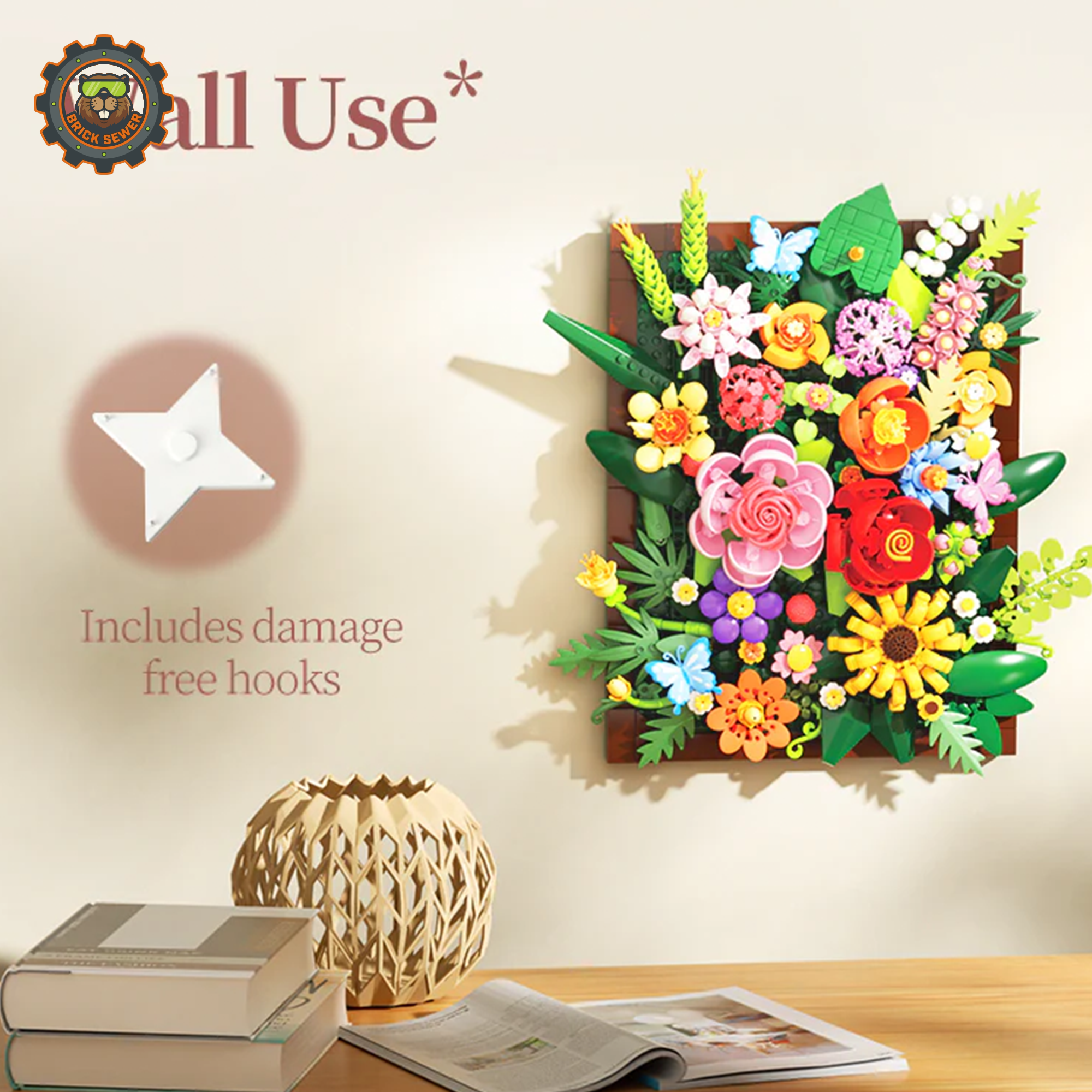 Blooming Elegance – Floral Wall Art Frame
