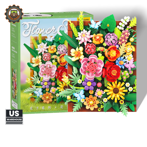 Wekki Blooming Elegance - Floral Wall Art Frame 517215