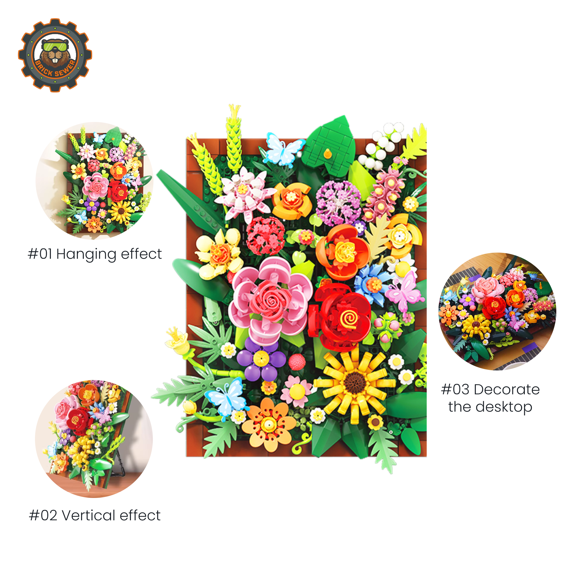 Blooming Elegance – Floral Wall Art Frame