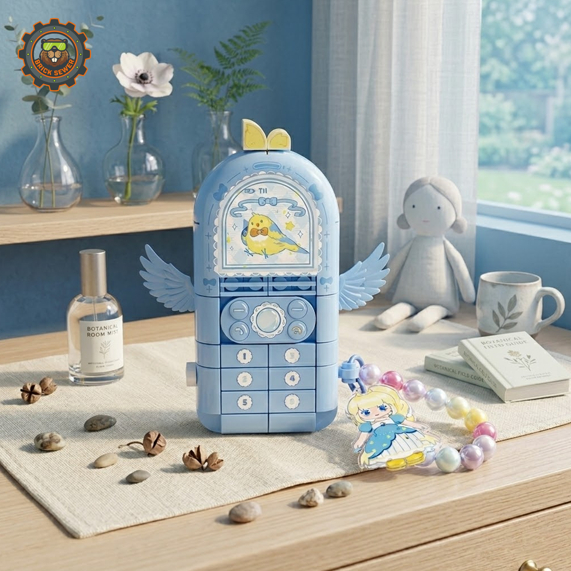 Wekki Princess Magic Phone Building Set