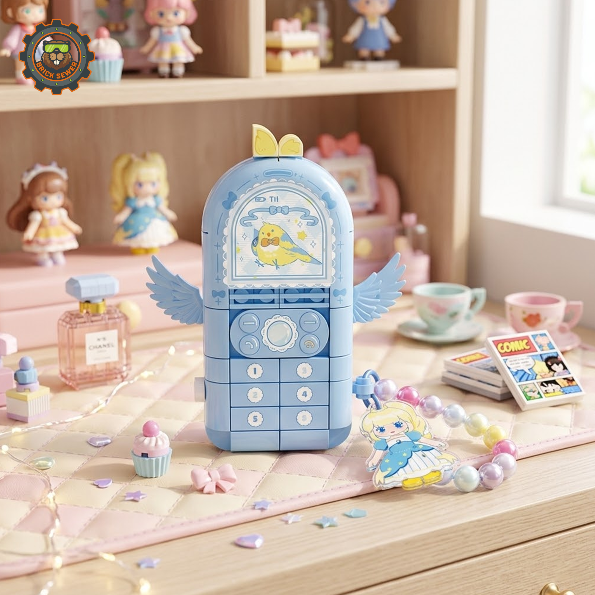 Wekki Princess Magic Phone Building Set