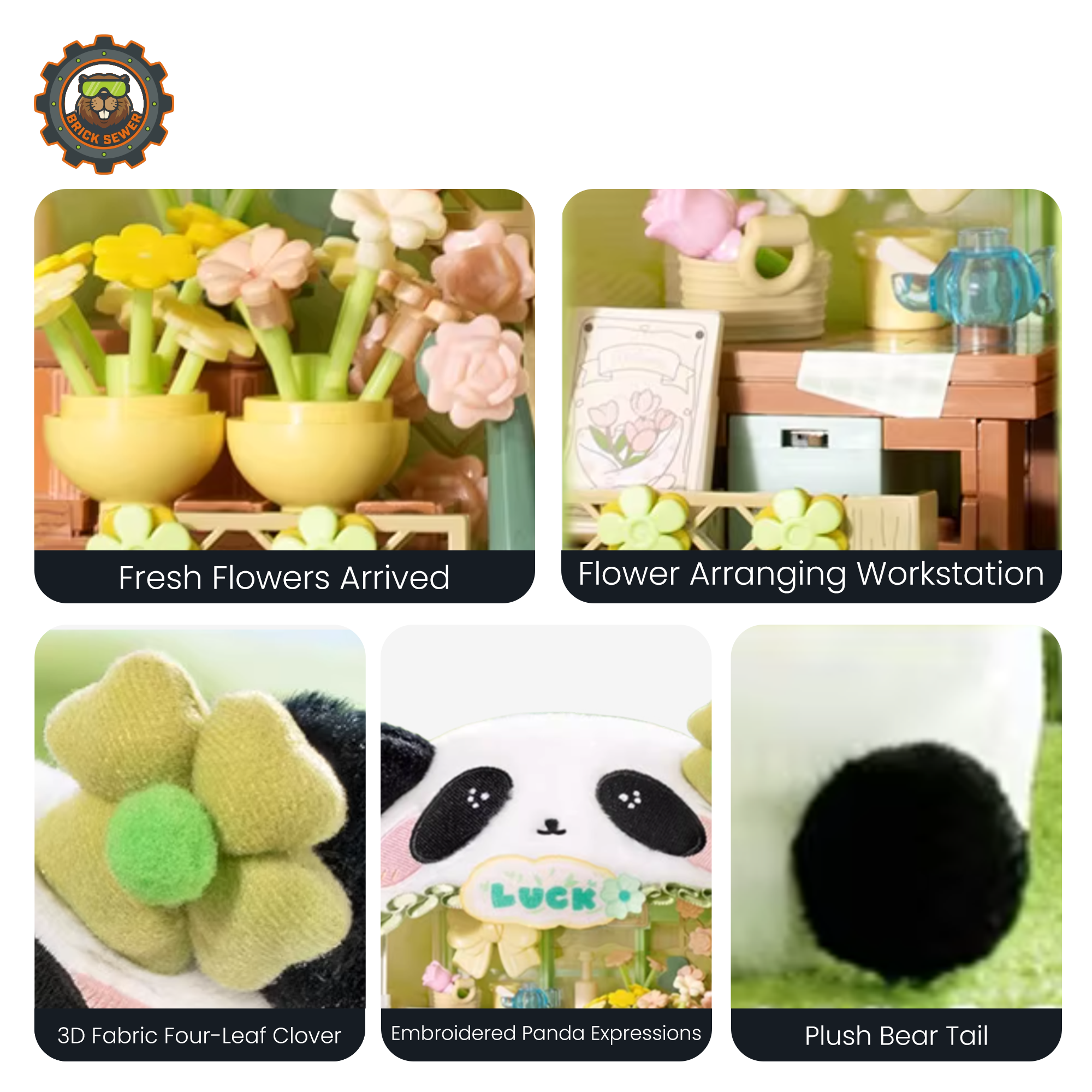 Furry Friends of the World – Mini Animal Shops Blind Box (Set of 4)