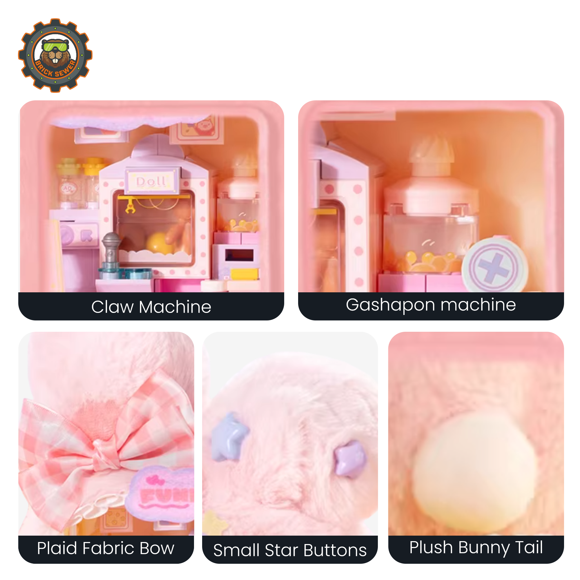 Furry Friends of the World – Mini Animal Shops Blind Box (Set of 4)