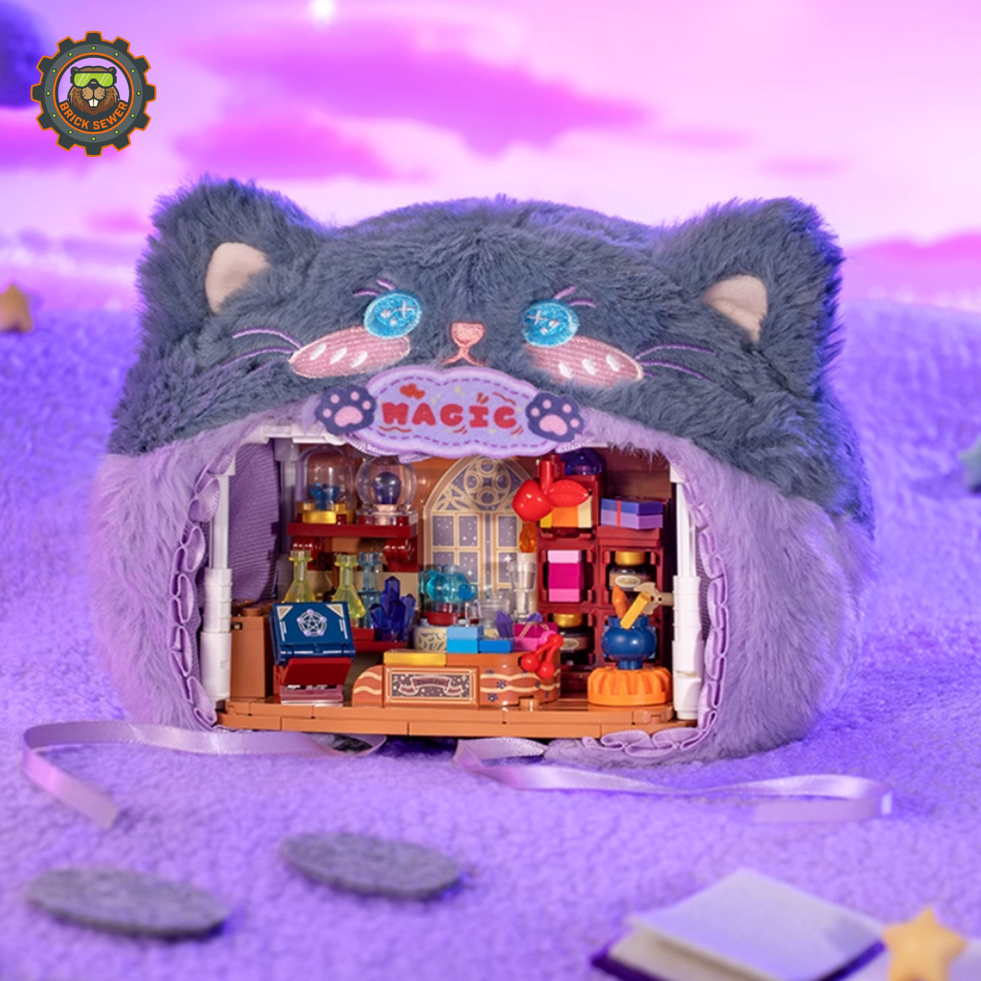 Furry Friends of the World – Mini Animal Shops Blind Box (Set of 4)