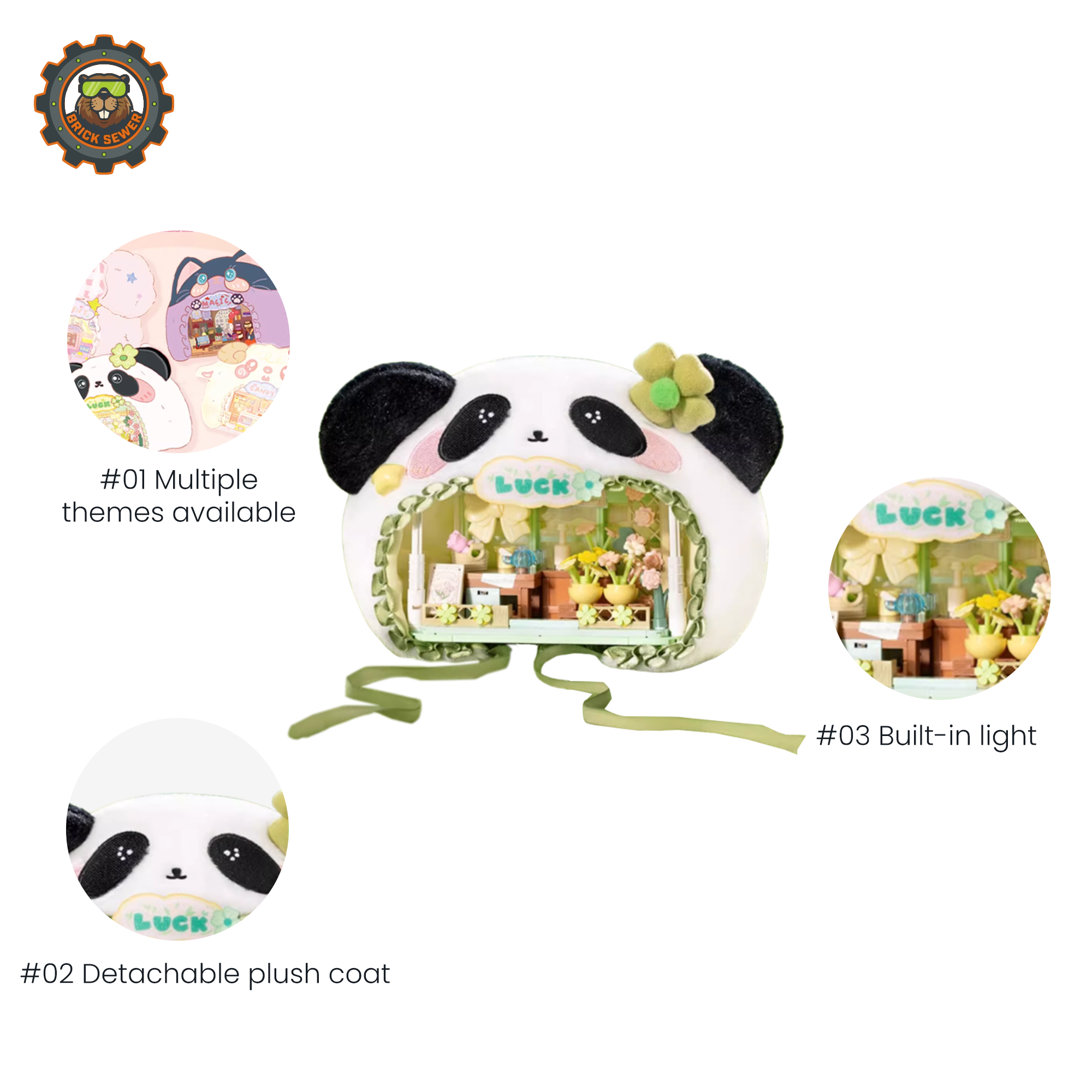 Furry Friends of the World – Mini Animal Shops Blind Box (Set of 4)