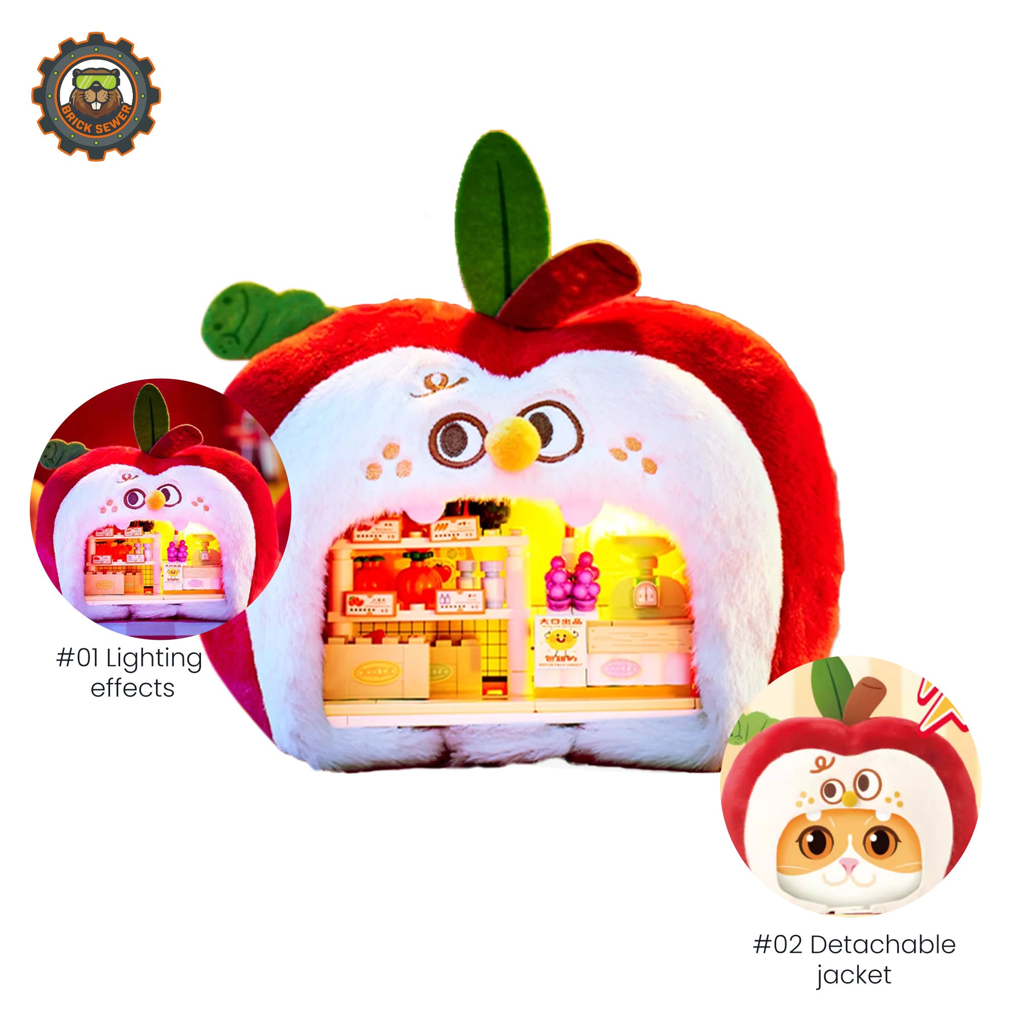 Furry Friends of the World – Big Appetite Shops Blind Box (Set of 4)