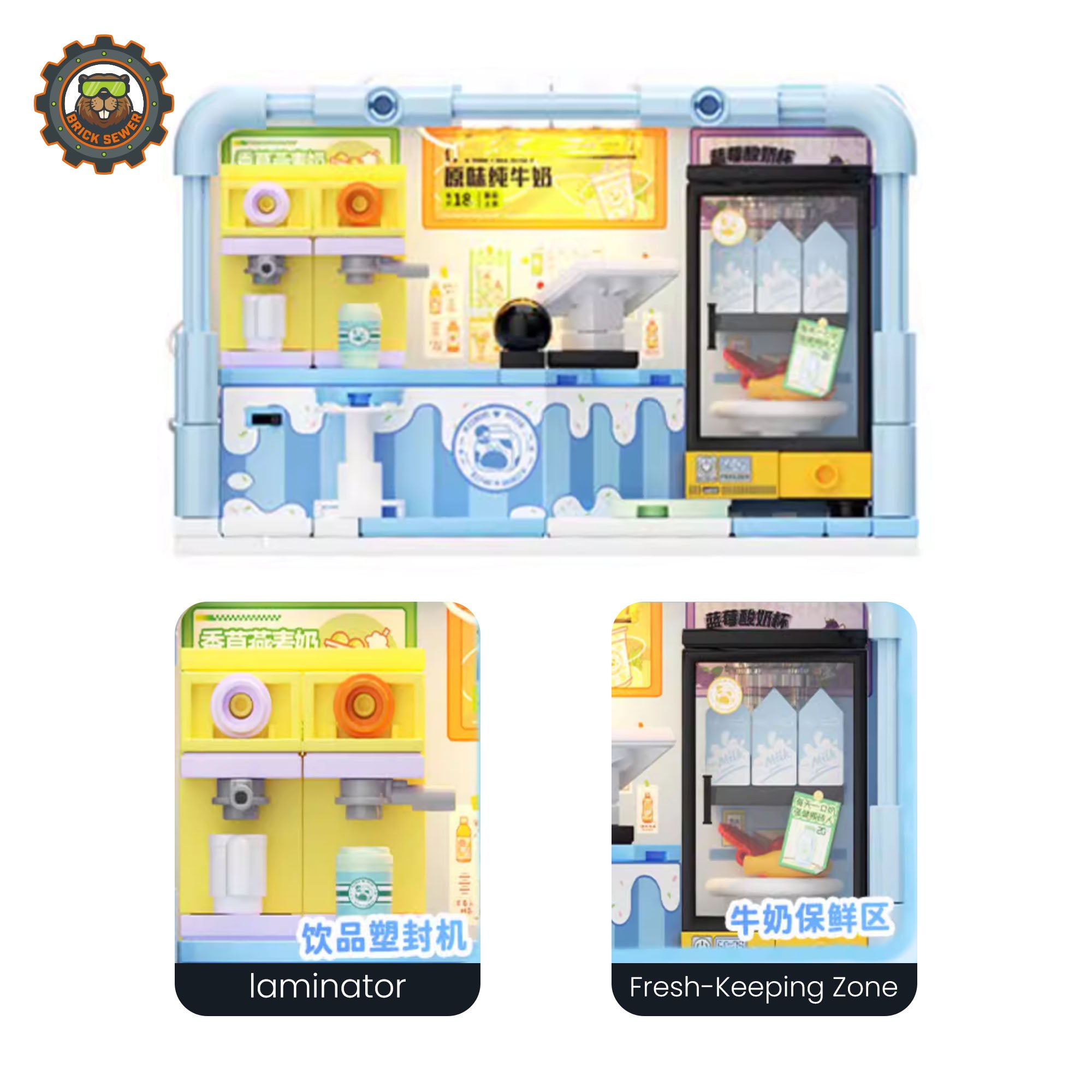 Furry Friends of the World – Big Appetite Shops Blind Box (Set of 4)