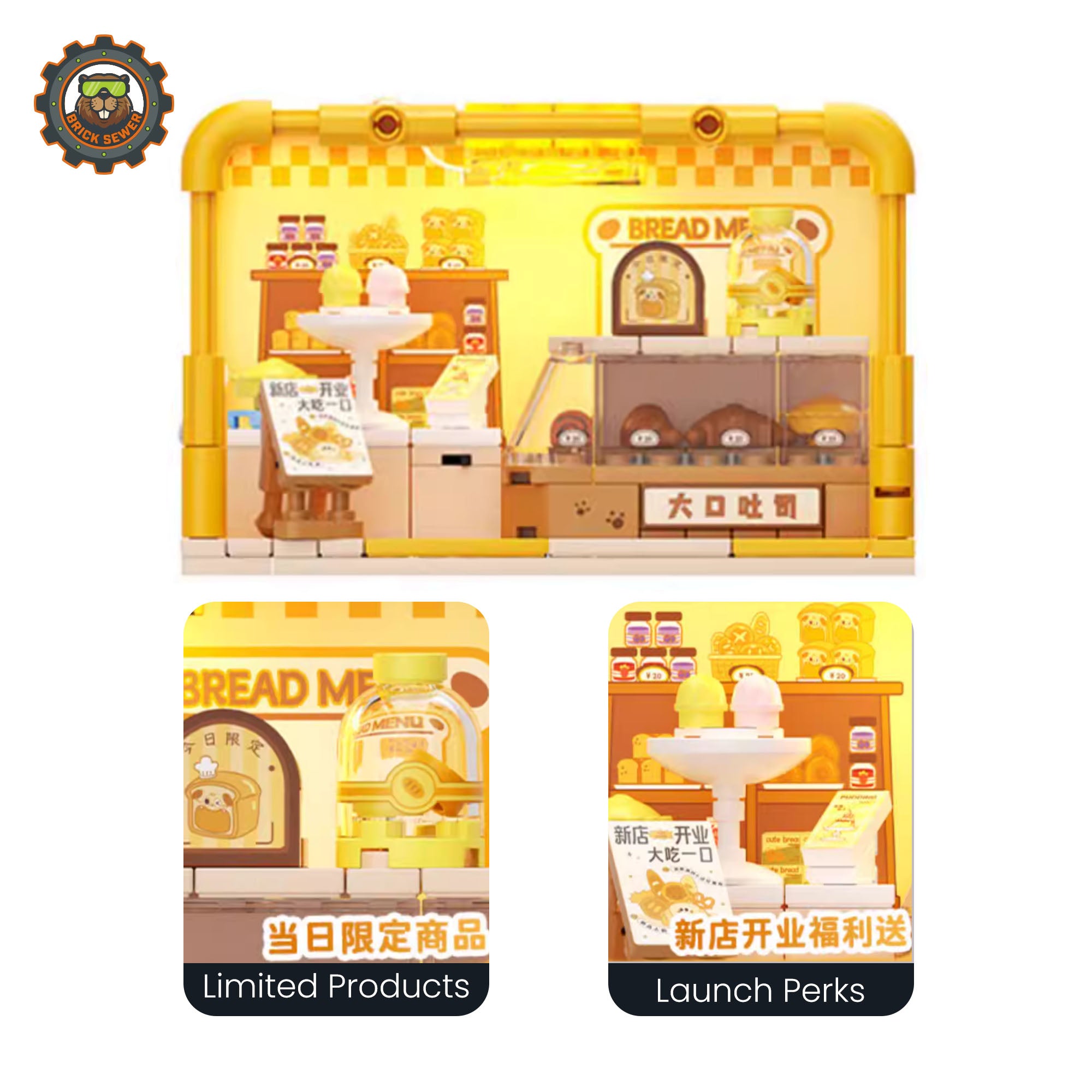 Furry Friends of the World – Big Appetite Shops Blind Box (Set of 4)