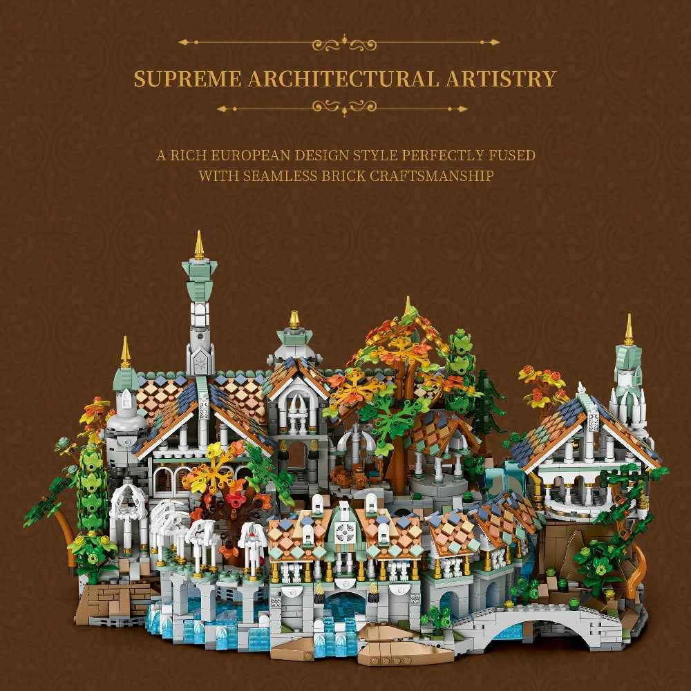 Reobrix 55015 Duskvale Sanctum The Lord of the Rings Modular Buildings