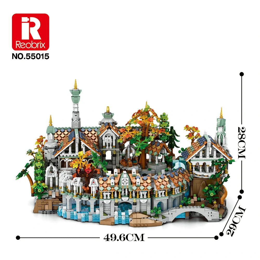 Reobrix 55015 Duskvale Sanctum The Lord of the Rings Modular Buildings