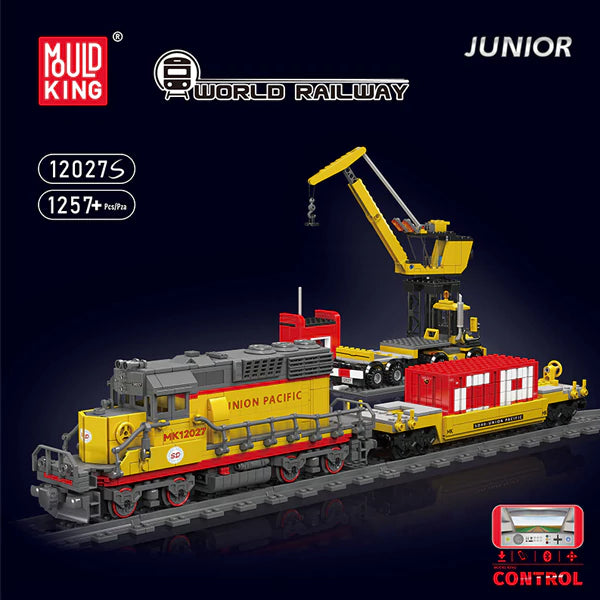 MouldKing 12027S EMD SD40-2 Diesel Locomotive Technic