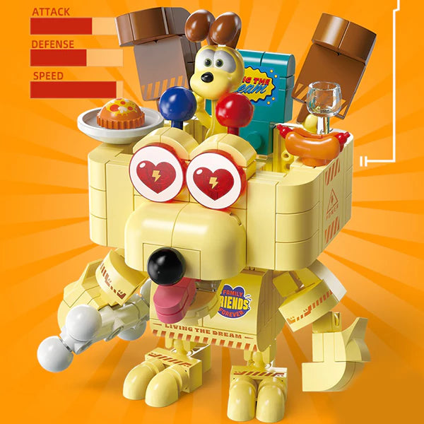 Feimibox Garfield Family Driving Vehicle Movie