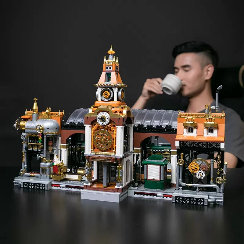 Pantasy 85007 Steampunk Train Station Creator Expert